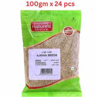 Natures Choice Ajwain Seed Whole - 200 gm Pack Of 24 (UAE Delivery Only)