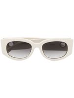 Linda Farrow rectangular frame sunglasses - White - thumbnail