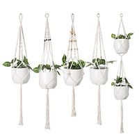 1pc Hand-Woven Plant Hanger Baskets Flower Pots Holder Handmade Plant Hanger Balcony Hanging Decoration Knotted Lifting Rope Home Garden Lightinthebox 1pc Hand-Woven Plant Hanger Baskets Flower Pots Holder Handmade Plant Hanger Balcony Hanging Decoration Knotted Lifting Rope Home Garden Lightinthebox