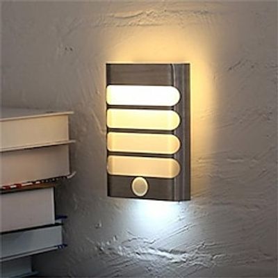 LED Motion stairs Sensor Night Light lithium battery Sensor Wireless Closet Wall Lamp Energy-saving Bedroom Cabinet Light Lightinthebox LED Motion stairs Sensor Night Light lithium battery Sensor Wireless Closet Wall Lamp Energy-saving Bedroom Cabinet Light Lightinthebox