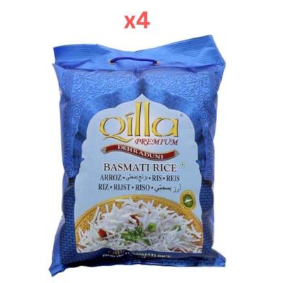 Qilla Premium Basmati Rice 5Kg Pack of 4