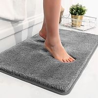 Thickened High Fluff Floor Mat Bathroom Water Absorption Anti-skid Mat Bathroom Doormat Bedroom Carpet Floor Mat Lightinthebox - thumbnail