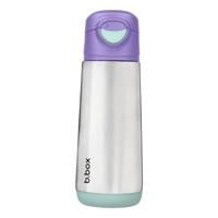 B.Box Insulated Sport Spout Kids Bottle - Lilac Pop 500 ml