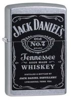Zippo 24779 Jack Daniel's Vintage Chrome Windproof Lighter