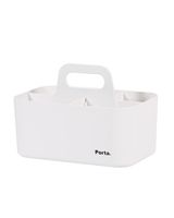 Litem Porta Compact 5 Compartment Caddy Ivory - thumbnail