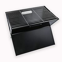 factory direct sale thick folding household barbecue grill outdoor portable barbecue grill black steel stove business gifts Lightinthebox - thumbnail