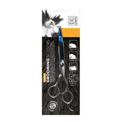 M-Pets Hairdo Curved Grooming Scissors