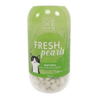 M-PETS Fresh Pearls Natural Cat Litter Deodoriser Grass 450ml (Pack of 3)