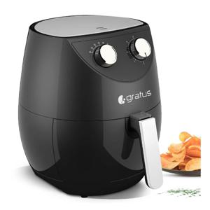 Gratus 3.5L Air Fryer,1500W With 1-Year Warranty, Overheat Protection, Model-GR-A350ATTB