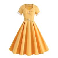 Retro Vintage 1950s Cocktail Dress Dailywear Dress Party Costume A Line Dress Flare Dress Women's Masquerade Event / Party Dress Lightinthebox