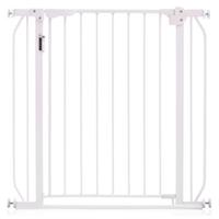 Baby Safe - Metal Safety LED Gate With 45cm Extension - White BS_CM_LMG45WH