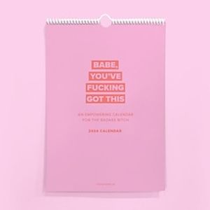 2024 Calendar, BABE YOU'VE FUCKING GOT THIS CALENDAR, Halloween Gift Christmas Gifts miniinthebox