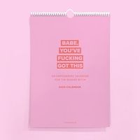 2024 Calendar, BABE YOU'VE FUCKING GOT THIS CALENDAR, Halloween Gift Christmas Gifts miniinthebox - thumbnail