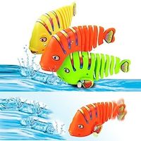 Pet Cat Toy Spring Swinging Fish Hair Fish Interactive Fun Cat Plastic Toy Lightinthebox - thumbnail