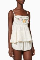 Darcie Daisy Jacquard Top - thumbnail
