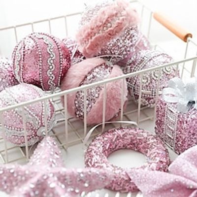 Pink Foam Ball Christmas Tree Decorations Christmas Gingerbread Man Pendant Christmas Pendant Diy Christmas Decorations miniinthebox Pink Foam Ball Christmas Tree Decorations Christmas Gingerbread Man Pendant Christmas Pendant Diy Christmas Decorations miniinthebox