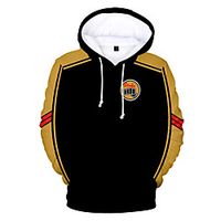 Inspired by Cobra Kai Karate Kid Hoodie Anime 100% Polyester Anime 3D Harajuku Graphic Hoodie For Men's / Women's / Couple's miniinthebox - thumbnail