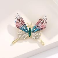 Women's Brooches Retro Butterfly Animals Artistic Luxury Classic Brooch Jewelry Purple Green For Office Daily Prom Date Beach Lightinthebox