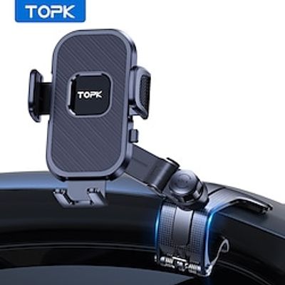 TOPK D38-C Car Phone Holder Mount, Upgraded Adjustable Horizontally And Vertically Cell Phone Holder For Car Dashboard Compatible With All Phones Lightinthebox