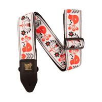 Ernie Ball P04689 - Red Bird Winter Jacqaurd Guitar Strap