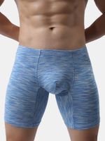 Knee Length Slim Fit U Convex Boxer