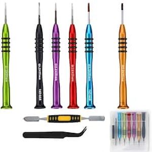Precision Screwdriver Set Of 8, Magnetic Professional Repair Tool Kit For Glasses, Electronics And Watch Repair miniinthebox