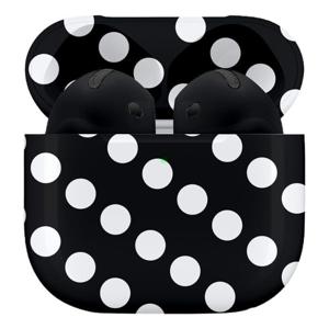 Merlin Craft Customized Apple Airpods 4 Black Polka