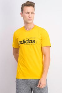 Mens Short Sleeve Brilliant Basics T-Shirt  Yellow