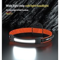 COB soft light mini patch portable running headlamp 3-section AAA outdoor lightweight hiking night fishing lamp Lightinthebox - thumbnail