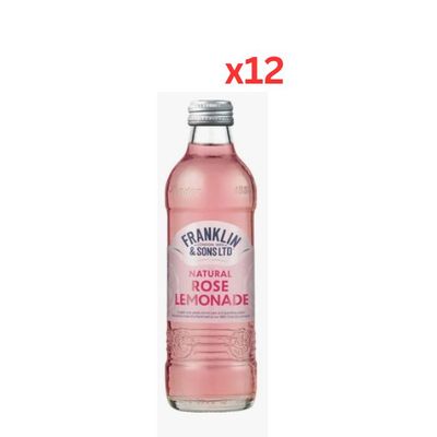 Franklin & Sons Rose Lemonade 12pcs x 275ml