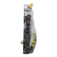 Swooosh Flowericious Flower Safe Cat Collar - Green - thumbnail