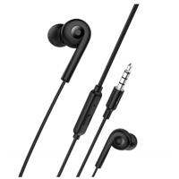 Oraimo OEP-E10 Conch Strong Bass Earphone With Mic Wired Headset, Black