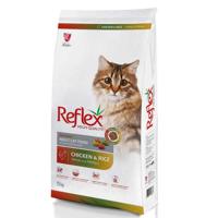 Reflex High Quality Adult Cat Food With Gourmet Chicken and Rice-15 Kg