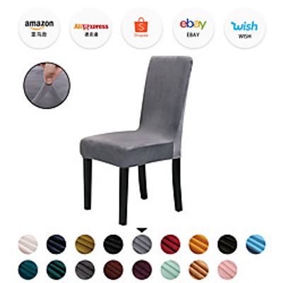 amazon ebay silver fox chair cover stretch chair cover uk stand solid color seat cover miniinthebox