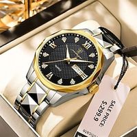 POEDAGAR Luxury Watches For Man Waterproof Luminous Date Week Men's Watch Stainless Steel Men Quartz Watches High Quality Clocks Lightinthebox - thumbnail