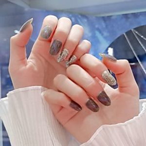 Wearing Nail Fake Nail Patch Simple And Generous Nude Color Cat Eye Detachable Wearable Nail Art Product Lightinthebox