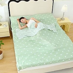 Skin Friendly Travel Sleeping Bags for Hotels Camping, Dirt Proof Adult Indoor Hotels, Single or Double Portable Bed Sheets, Business Trips, Sleeper Sleeping Bags Lightinthebox