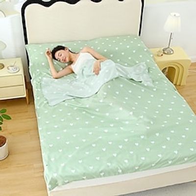 Skin Friendly Travel Sleeping Bags for Hotels Camping, Dirt Proof Adult Indoor Hotels, Single or Double Portable Bed Sheets, Business Trips, Sleeper Sleeping Bags Lightinthebox