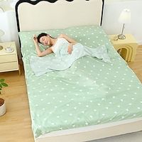 Skin Friendly Travel Sleeping Bags for Hotels Camping, Dirt Proof Adult Indoor Hotels, Single or Double Portable Bed Sheets, Business Trips, Sleeper Sleeping Bags Lightinthebox - thumbnail