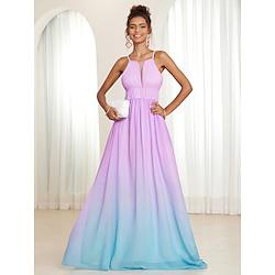 Women's Chiffon Pleated V Neck Midi Dress Party Sleeveless Summer Lightinthebox