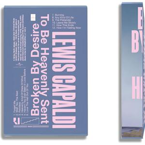 Broken By Desire To Be Heavenly Sent - Alt Artwork (Blue Colored Cassette) | Lewis Capaldi