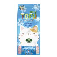 Nutrapet Tofu Snowflake Clumping Cat Litter Lavender - 7 Liters