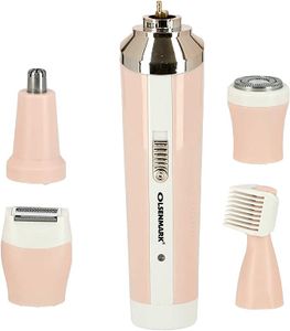 Olsenmark Rechargeable Ladies Epilator 4 In 1 pink - OMLS4059