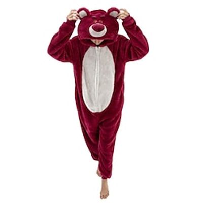 Adults' Kigurumi Pajamas Nightwear Onesie Pajamas Animal Cartoon Onesie Pajamas Funny Costume Flannel Cosplay For Men and Women Carnival Animal Sleepwear Cartoon miniinthebox Adults' Kigurumi Pajamas Nightwear Onesie Pajamas Animal Cartoon Onesie Pajamas Funny Costume Flannel Cosplay For Men and Women Carnival Animal Sleepwear Cartoon miniinthebox
