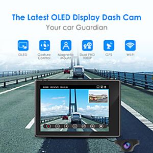 AZDOME M10 1080p / 2160P Full HD Car DVR 150 Degree Wide Angle CMOS Dash Cam with WIFI / ADAS Car Recorder miniinthebox