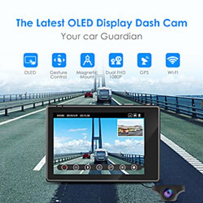 AZDOME M10 1080p / 2160P Full HD Car DVR 150 Degree Wide Angle CMOS Dash Cam with WIFI / ADAS Car Recorder miniinthebox