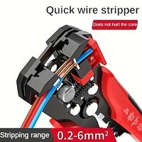 Automatic Wire Stripper Multifunctional Cable Cutter  Pliers For Electrical Wire Stripping Cutting  Crimping Lightinthebox - thumbnail