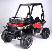 Megastar 12 V Double Seater Quadzilla Crawler Buggy For Big Kids - Red (UAE Delivery Only) - thumbnail