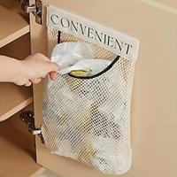 Plastic Bag Holders, Large Capacity Grocery Bags Holder, Mesh Hanging Storage Bag Plastic Bag Holder for Kitchen Plastic Bag Storage Lightinthebox