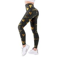 Women's Trousers Sports Tights 3D Print Print Full Length Pants Fitness Yoga Stretchy Multi Color Outdoor Sports Mid Waist Gradient Rainbow S M L XL XXL Lightinthebox - thumbnail